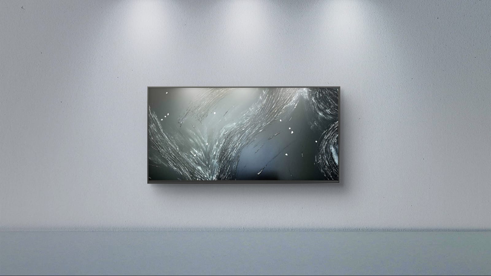 Textured acrylic painting Libra Cancer – 200x100cm – art by bodicco